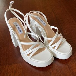 Affection White Steven Madden Shoes